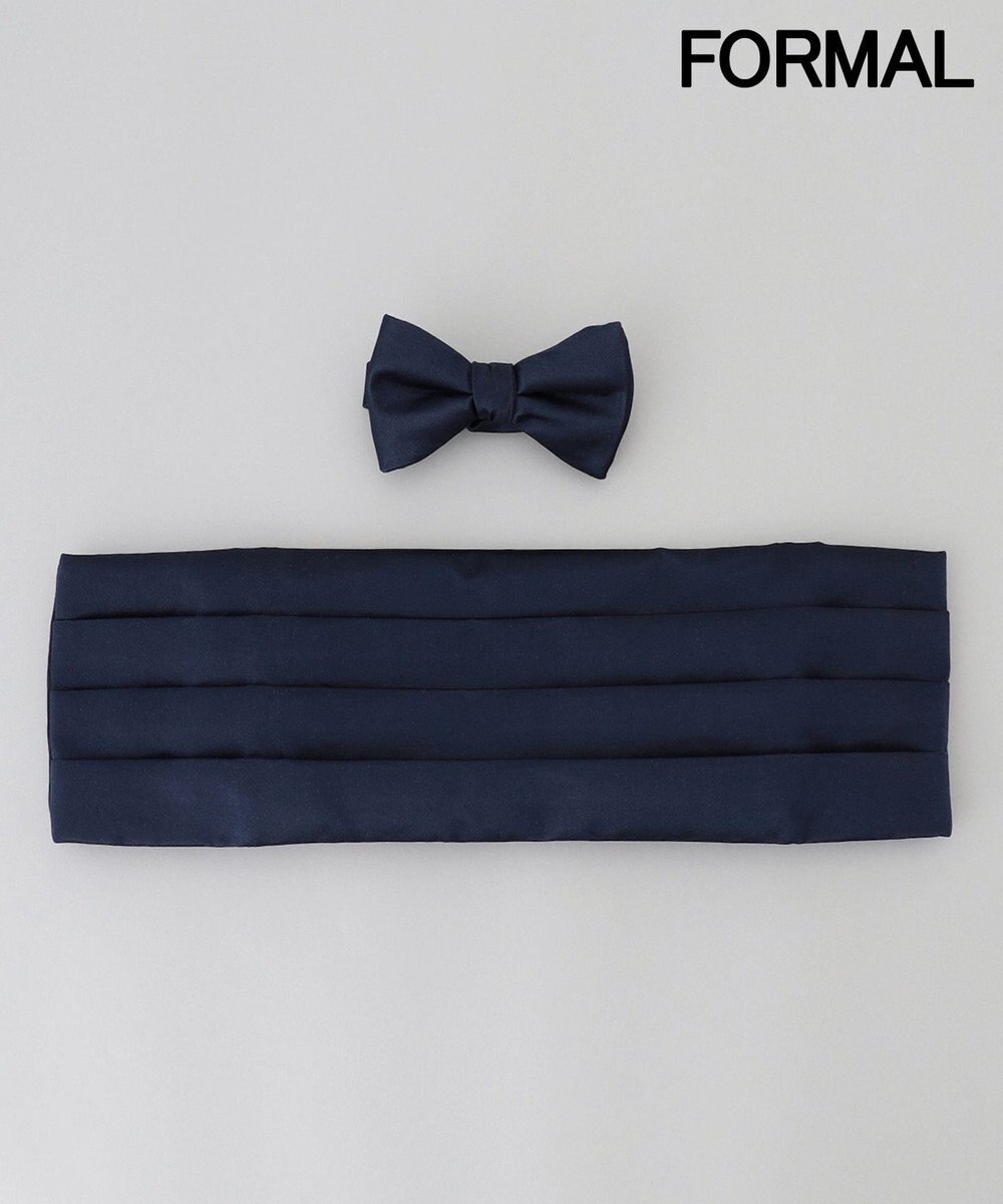 GOTAIRIKU 【WEAR BLACK】フォーマル用 ボウタイ カマーバンドセット 