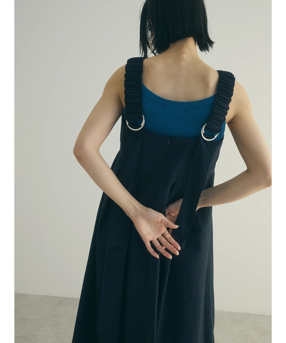 Green Parks armonia.ギャザーストラップワンピース 