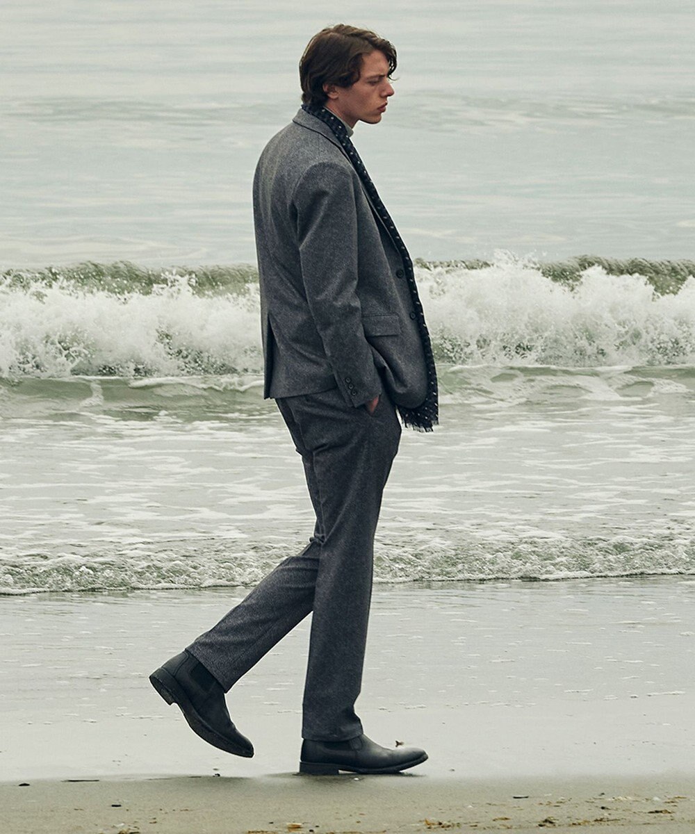 JOSEPH ABBOUD 【ストレッチ/弱撥水】ムリネ ジャージ ベスト 