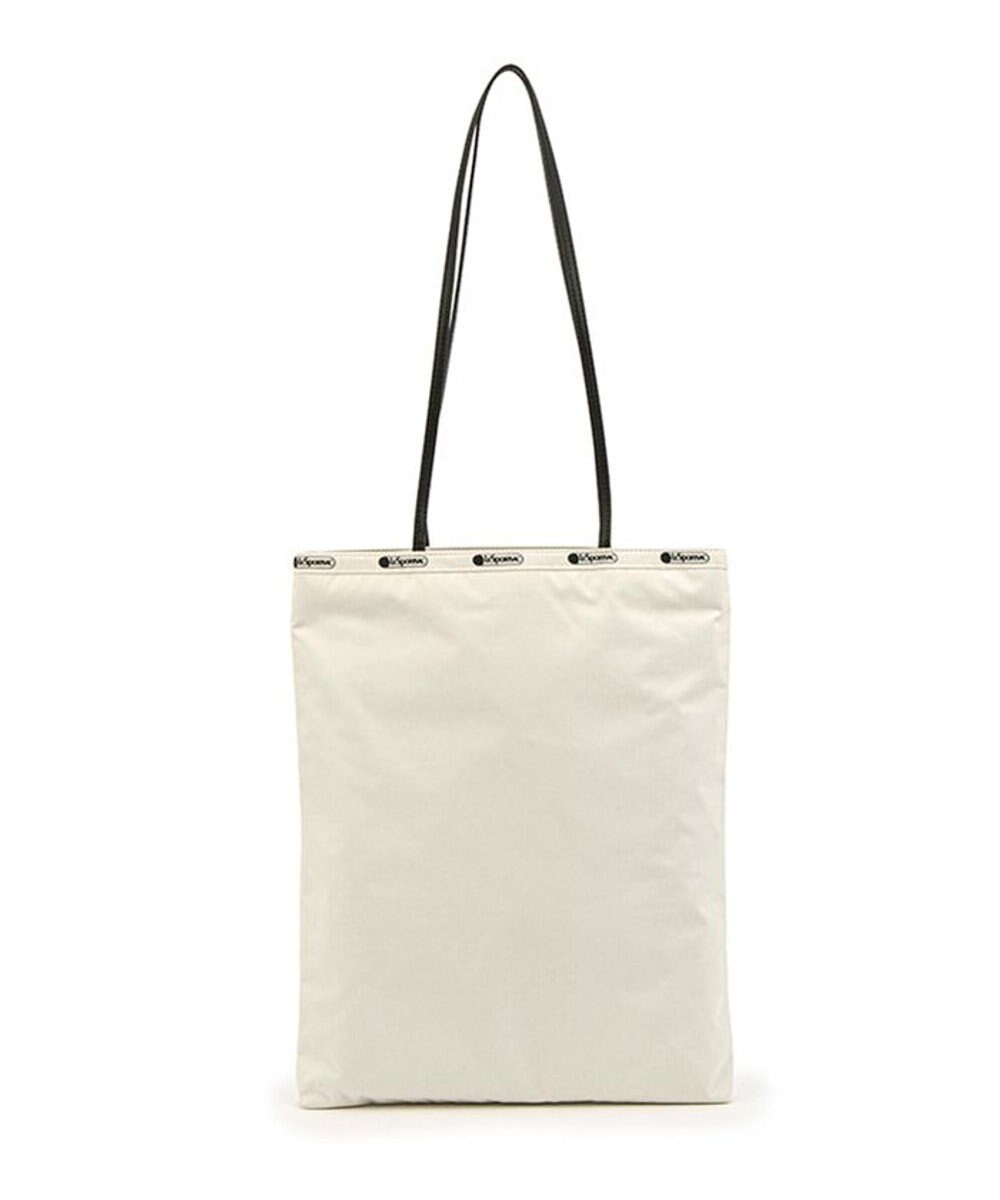 LeSportsac VERTICAL CITY TOTE/アップタウンサンドバー/ブラック 