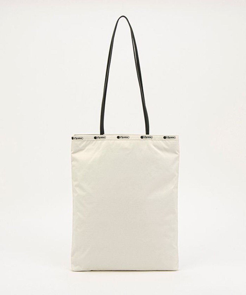 LeSportsac VERTICAL CITY TOTE/アップタウンサンドバー/ブラック 