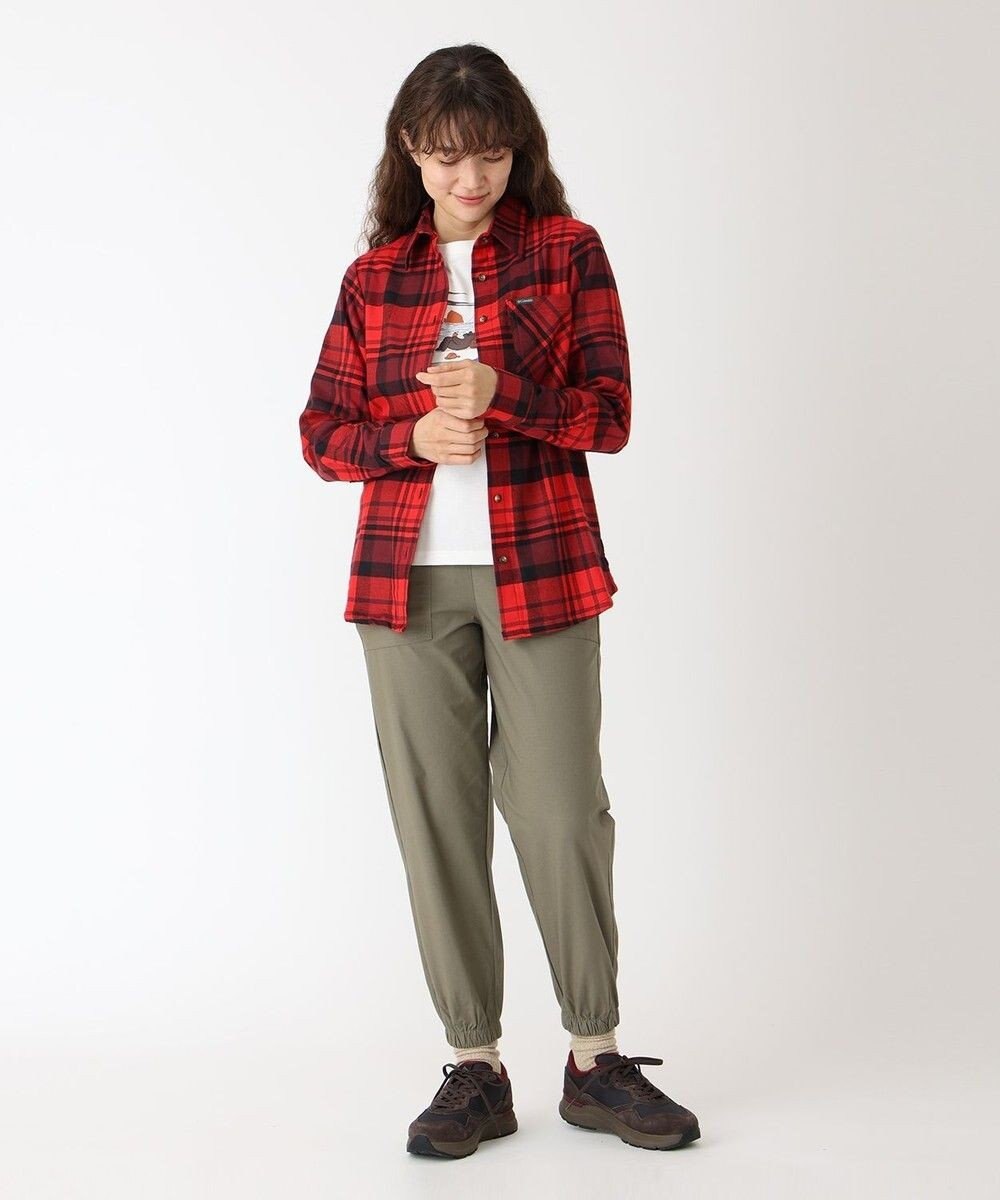 Columbia Columbia/ ウィメンズキャリコベイシンフランネルロングスリーブシャツ /コロンビア 