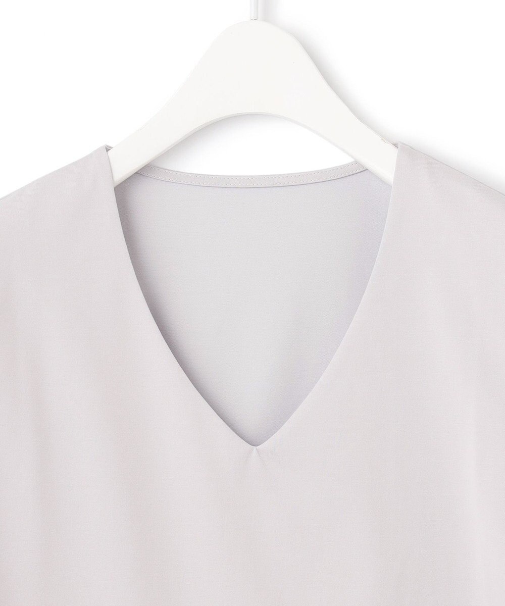 ICB 【洗える】 スーペリアジャージー Vネックプルオーバー 