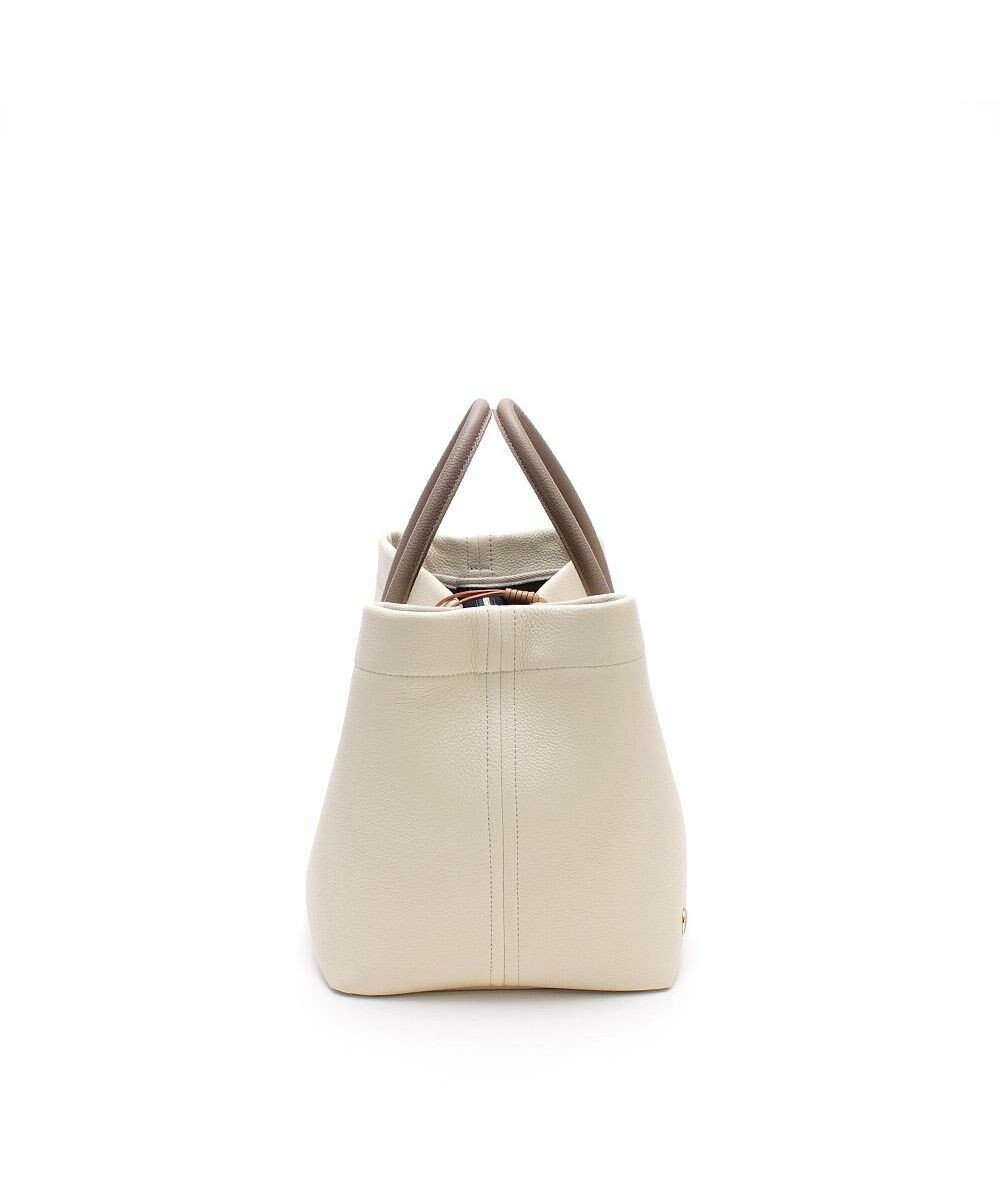 A.D.M.J. 【牛革】モーツァルト/スパニッシュレザーバイカラー金ボタントートM 