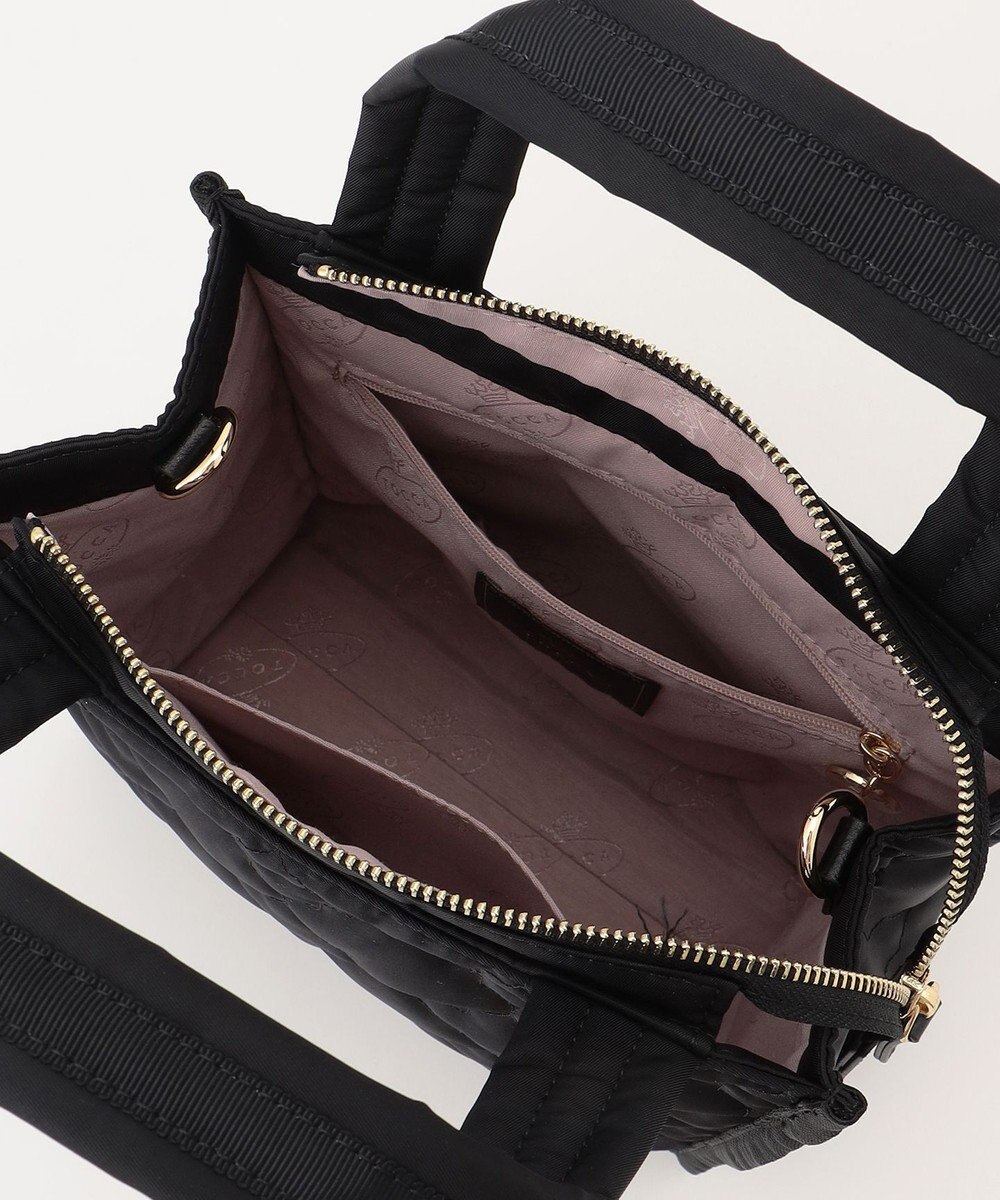 TOCCA 【撥水】CHECKER CLOVER QUILTMINIBAG キルトミニバッグ 