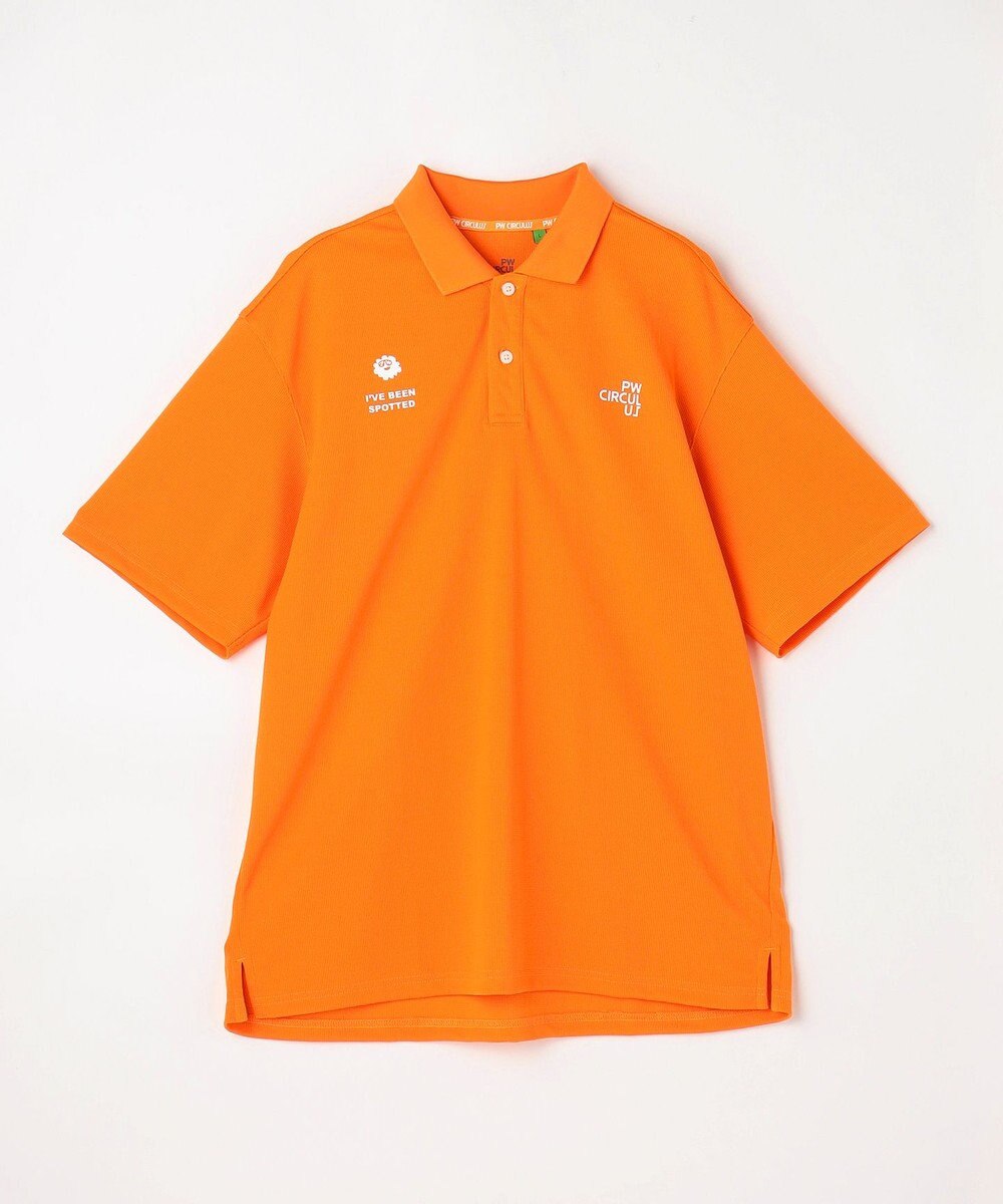 PW CIRCULUS 【MEN】ミニワッフル鹿の子ポロ ゴルフ 