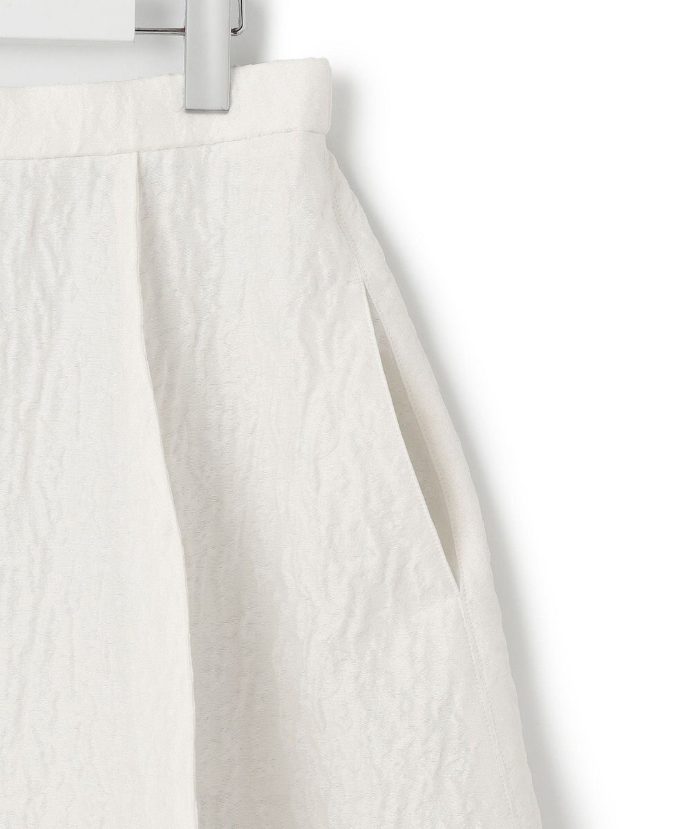 23区 【洗える】エクラジャカード コクーン スカート 