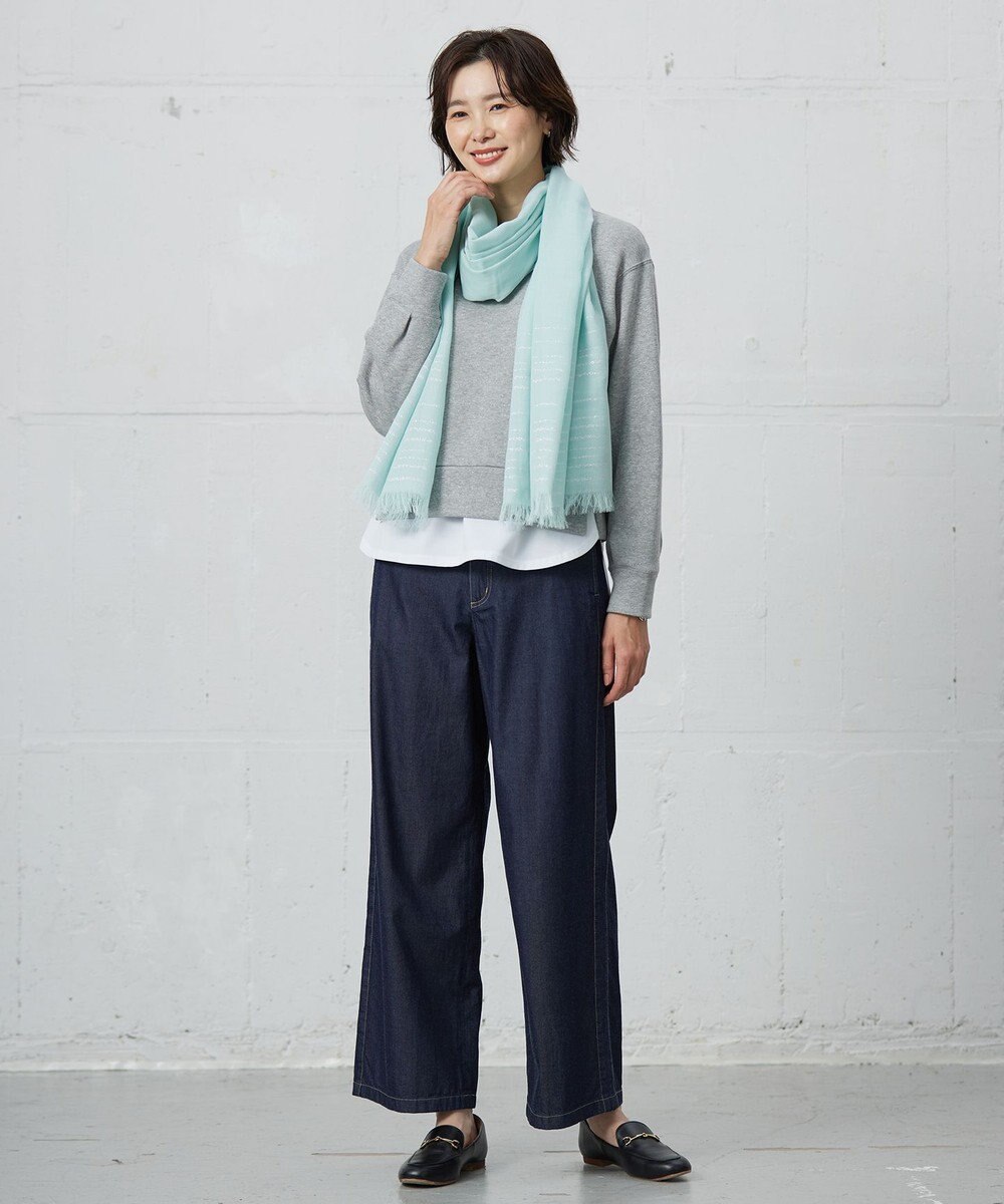 J.PRESS LADIES ベーシックジャージー シャツテール カットソー 