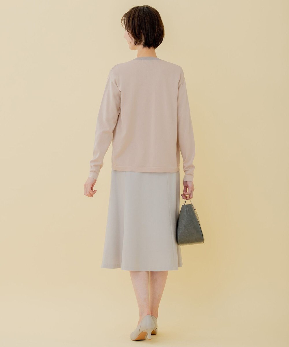 自由区 【XSサイズ～/洗える/セット可】シャインハイゲージ カーディガン 