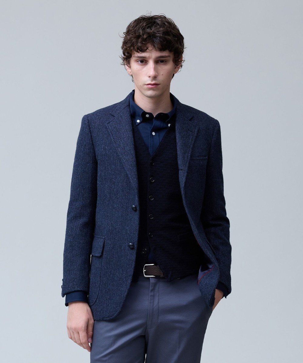 J.PRESS MEN 【定番】LOVAT LAVEROCK TWEED ヘリンボンツイードジャケット 