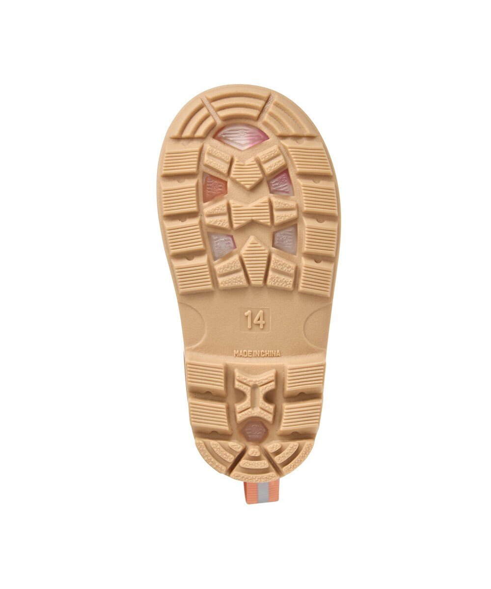 MIKI HOUSE HOT BISCUITS 【13-18cm】 カラフルビーンズ 総柄レインブーツ 