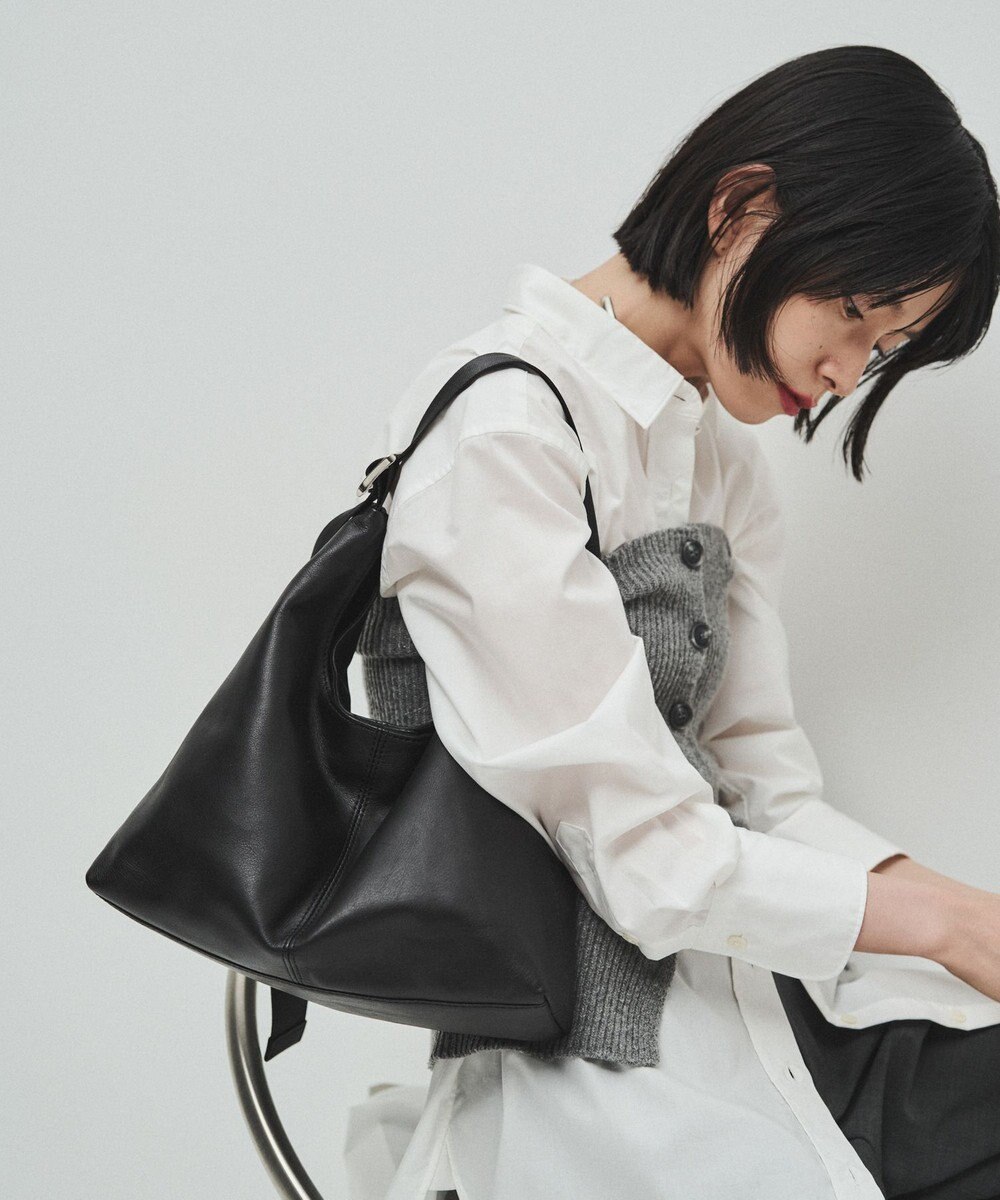 russet レザーホーボーバッグ M(CE-1658) 