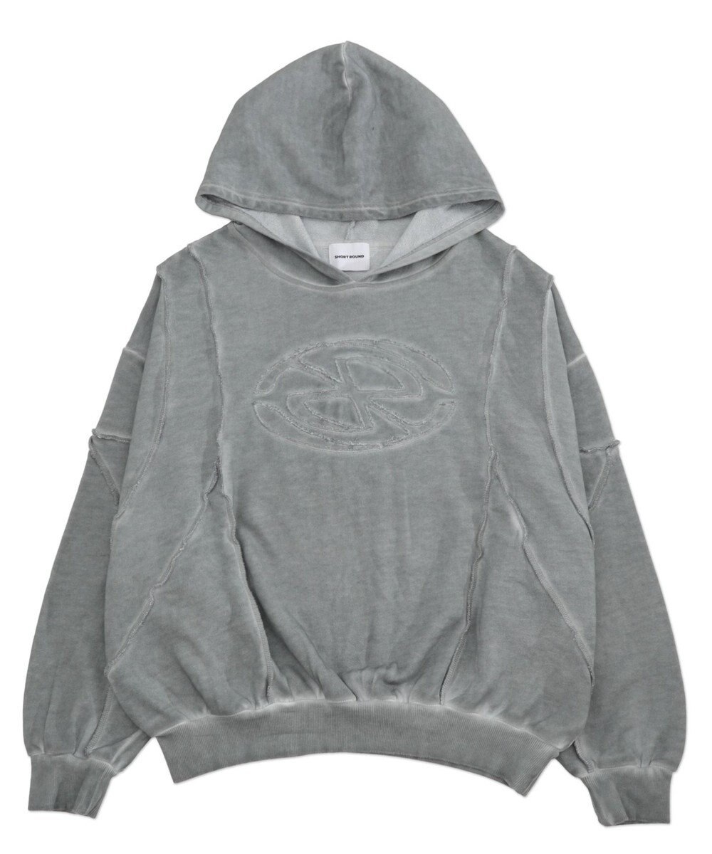 WEGO 【ユニセックス着用ITEM/MLサイズ展開】コールドダイスウィッチングプルパーカー 