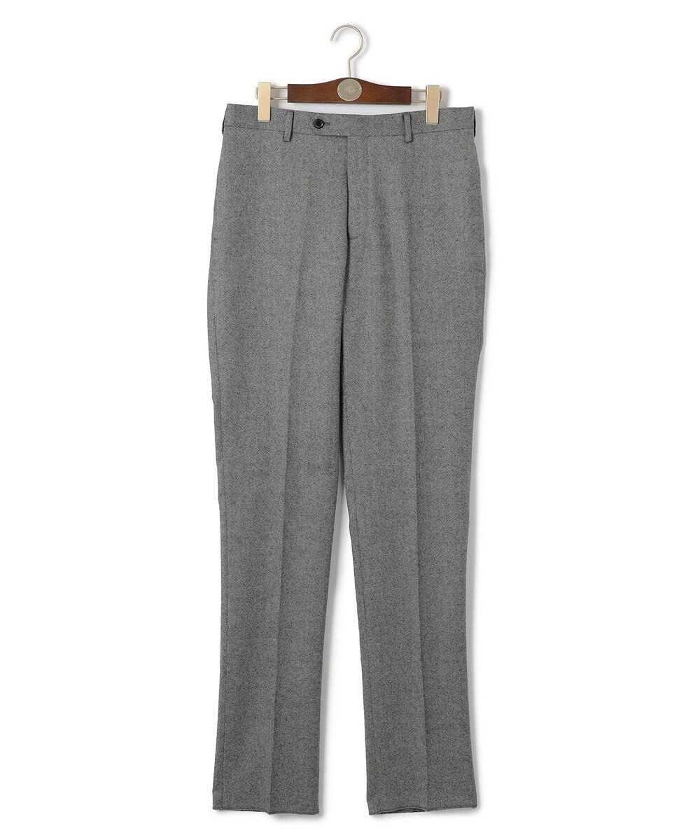 J.PRESS MEN 【定番 / セットアップ対応】マナードシルクホームスパン スラックス 