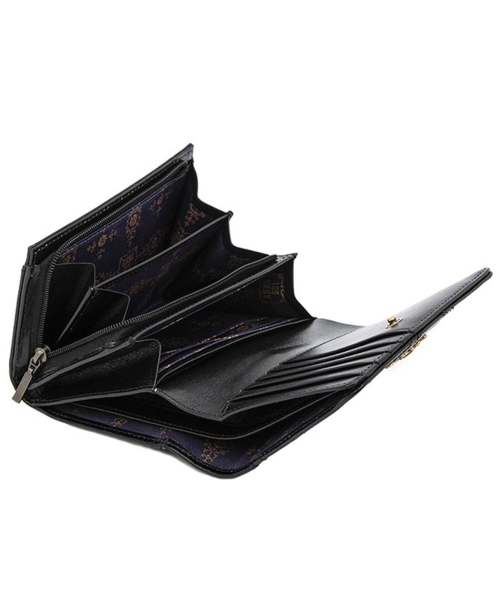 ANNA SUI エレノア 内Lファスナー二つ折り財布 