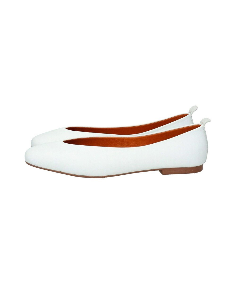 INTER-CHAUSSURES 【FABIO RUSCONI】ソフトスクエアトウVカットバレエシューズ 