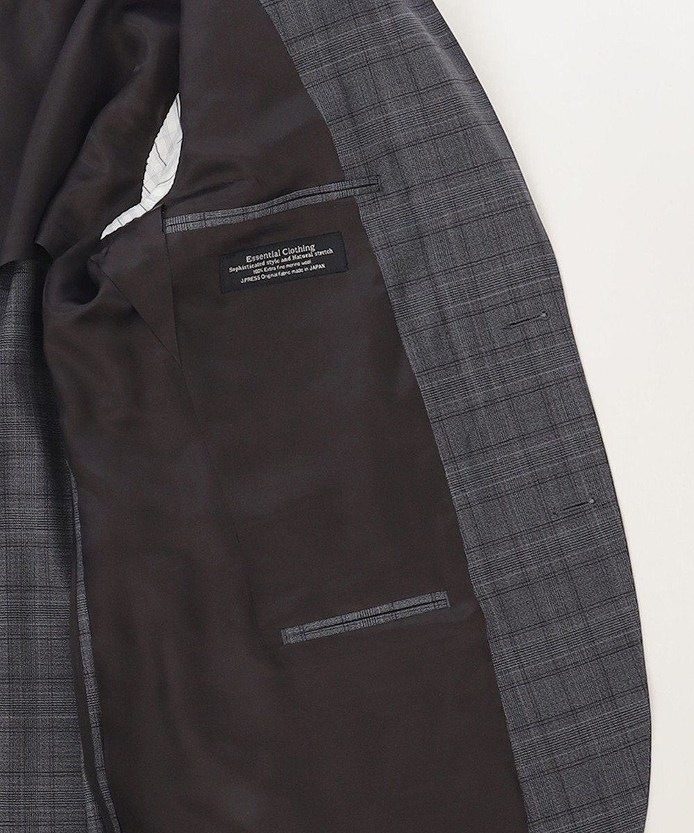 J.PRESS MEN 【ESSENTIAL CLOTHING】ラスティックグレナカート スーツ 