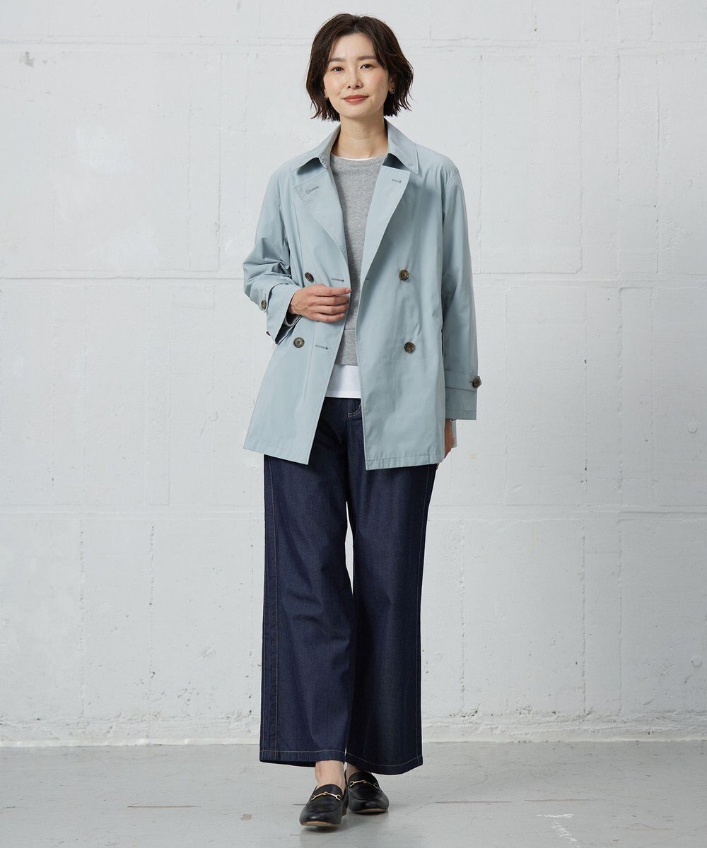 J.PRESS LADIES ベーシックジャージー シャツテール カットソー 