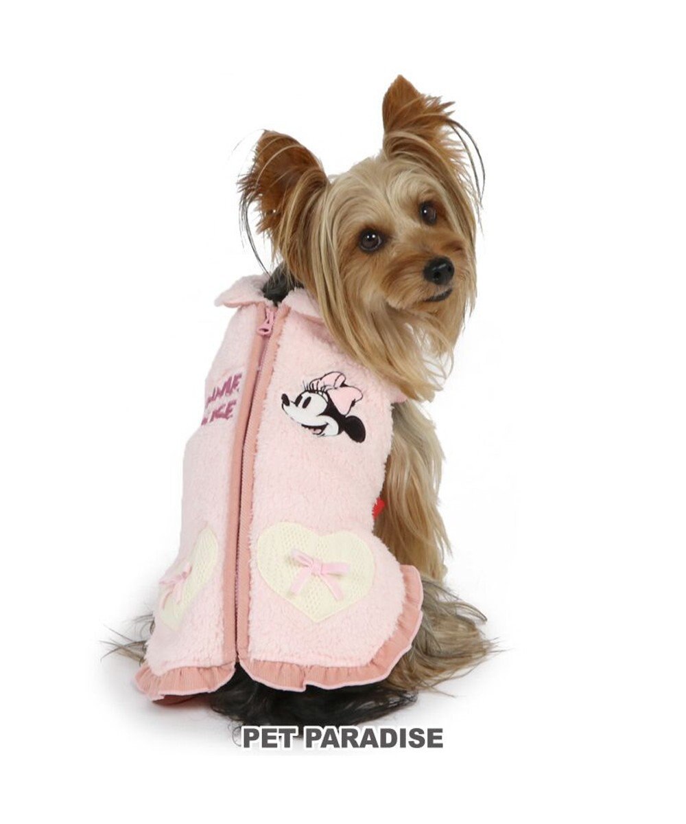犬 服 ディズニー ミニーマウス 背中開き ベスト 小型犬 ハート ポケット Pet Paradise ファッション通販 公式通販 オンワード クローゼット