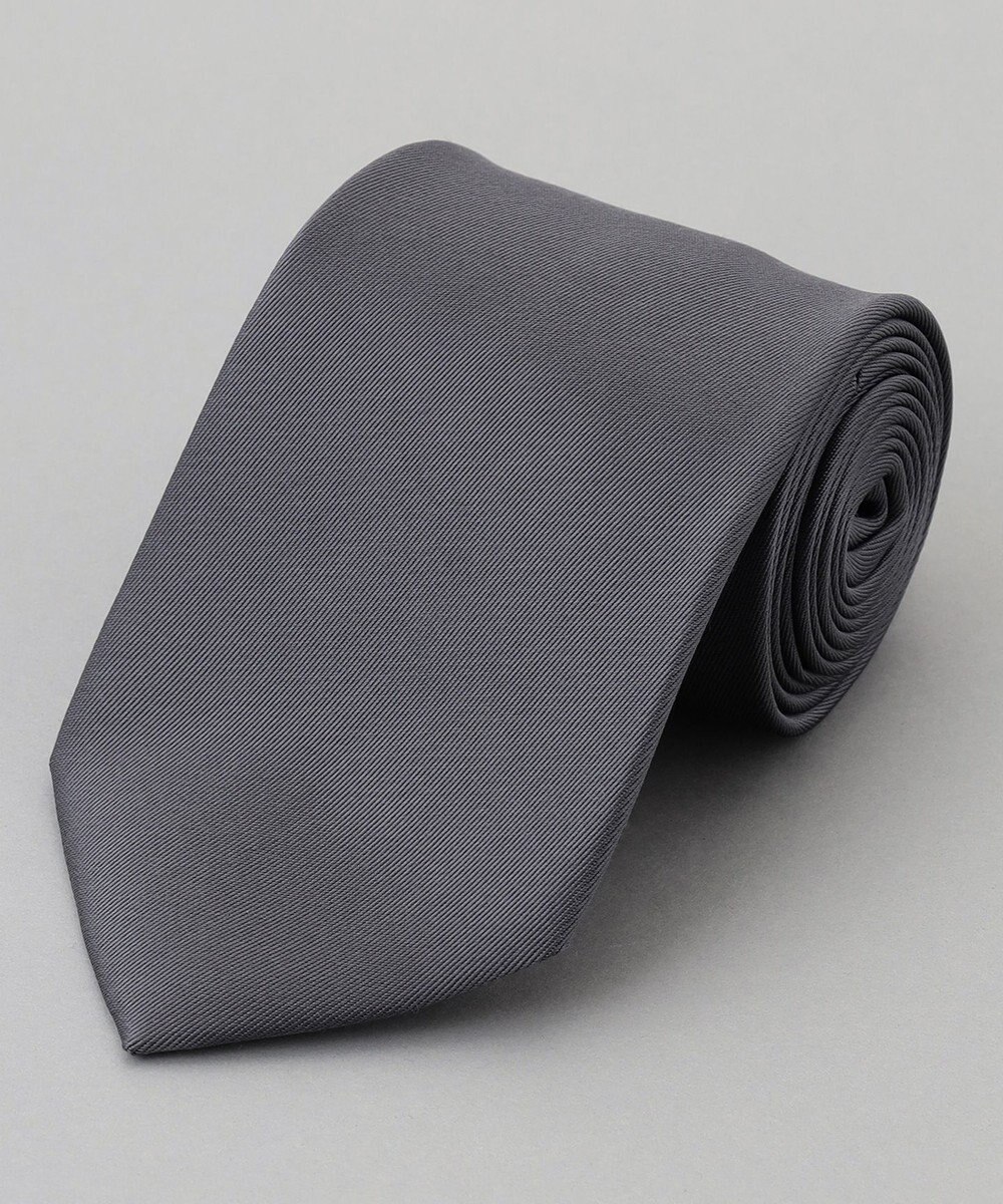 GOTAIRIKU セレモニー/お受験に最適【日本製】シルク ネクタイ_紺無地 