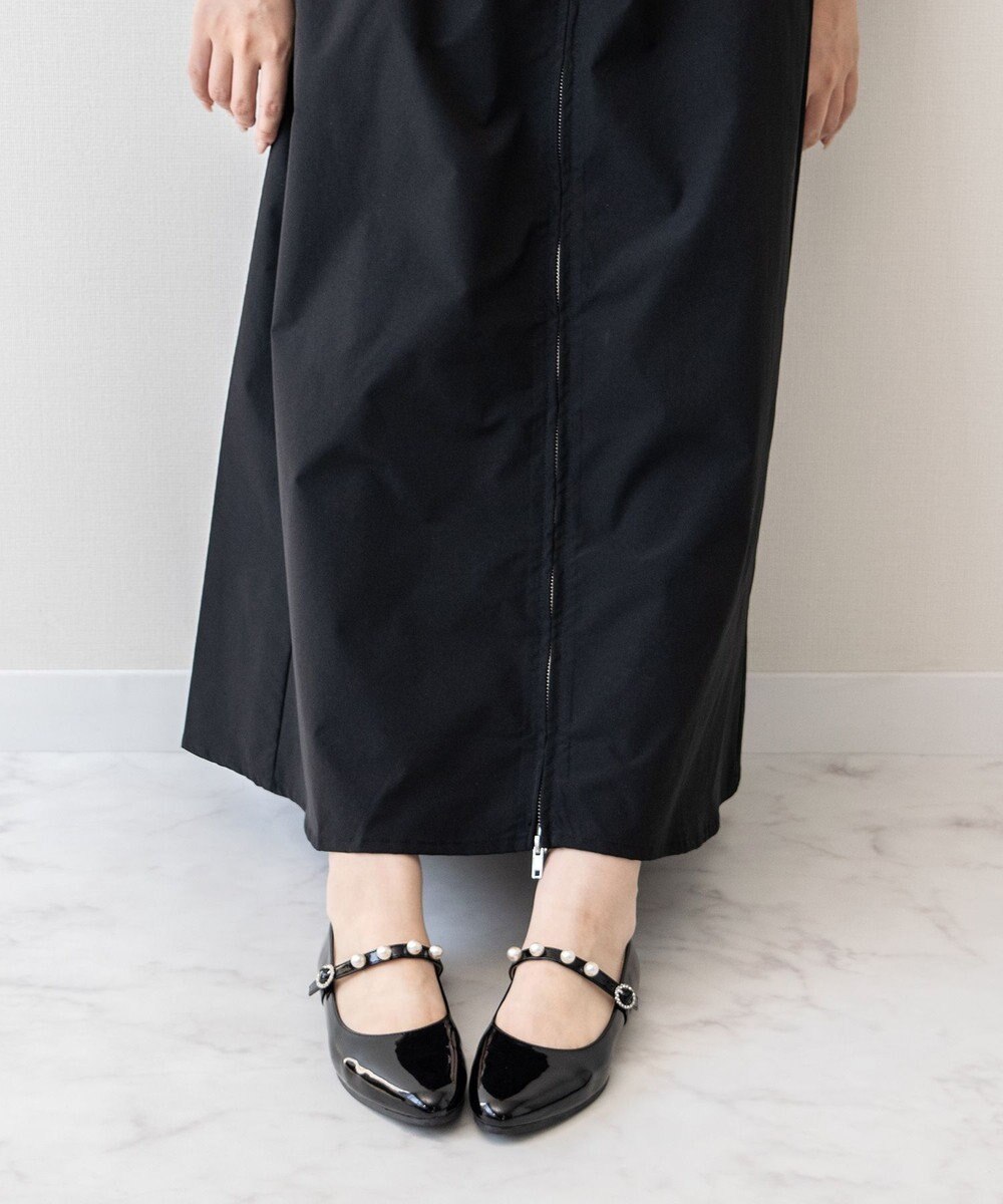 Bridget Birkin 【Bridget Birkin】パールストラップメリージェーンパンプス 