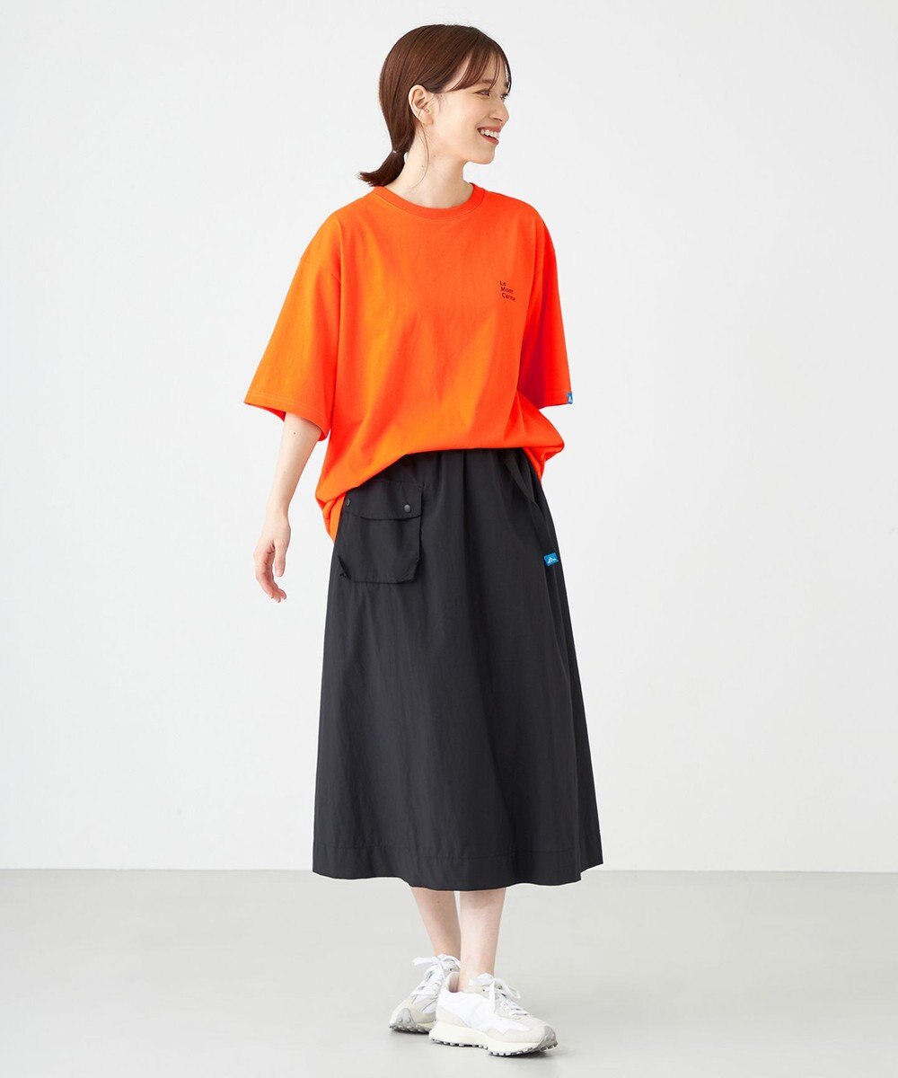 SHARE PARK LADIES 【EC限定カラーあり・UVカット・吸水速乾】カラフルロゴバックプリントＴシャツ 