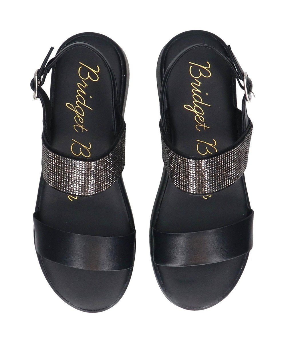 Bridget Birkin 【Bridget Birkin】キラキラバンドウェッジサンダル 