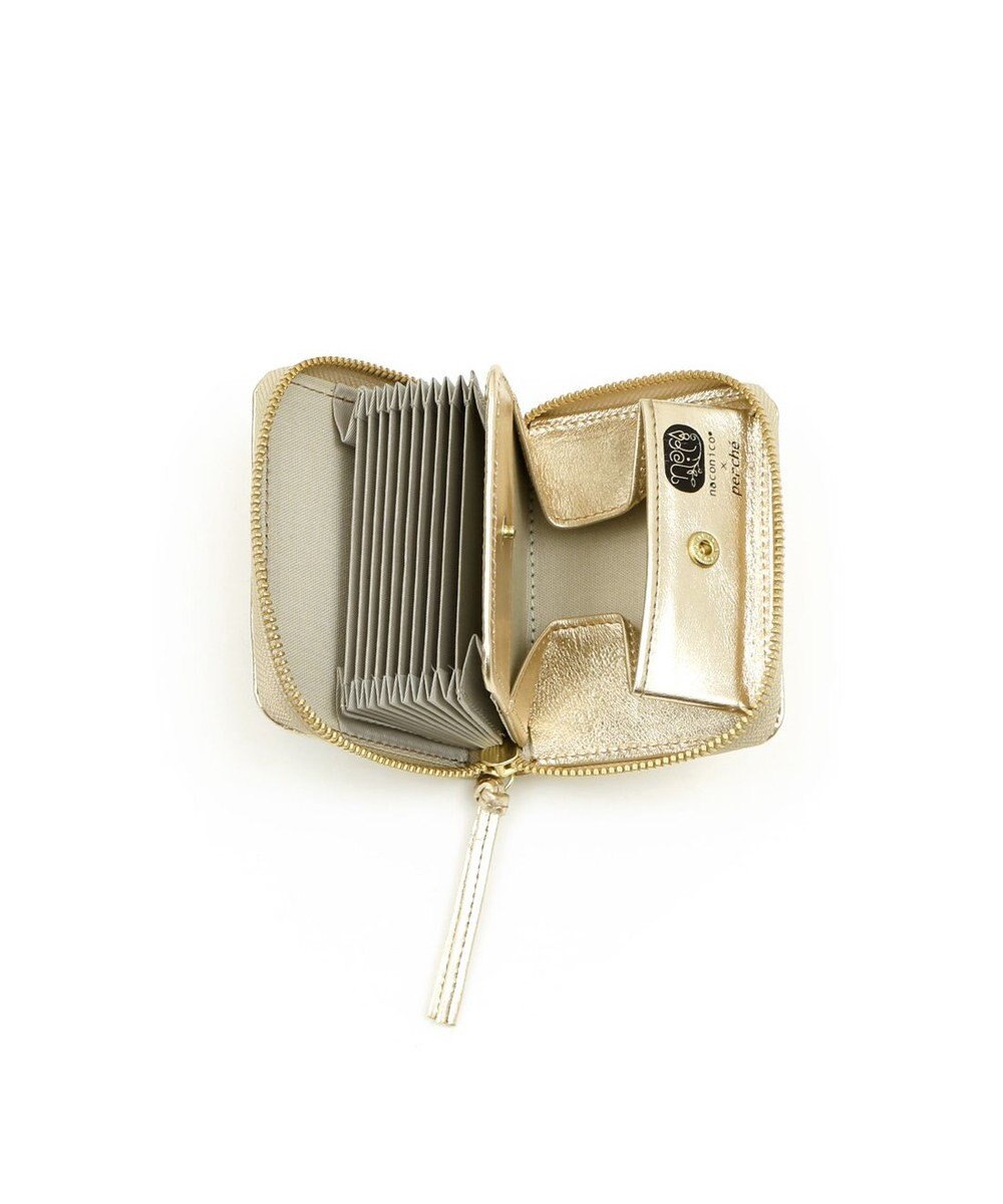 UNBILLION ペルケ×naconico コラボ /アニマル・ジャバラカードウォレット 