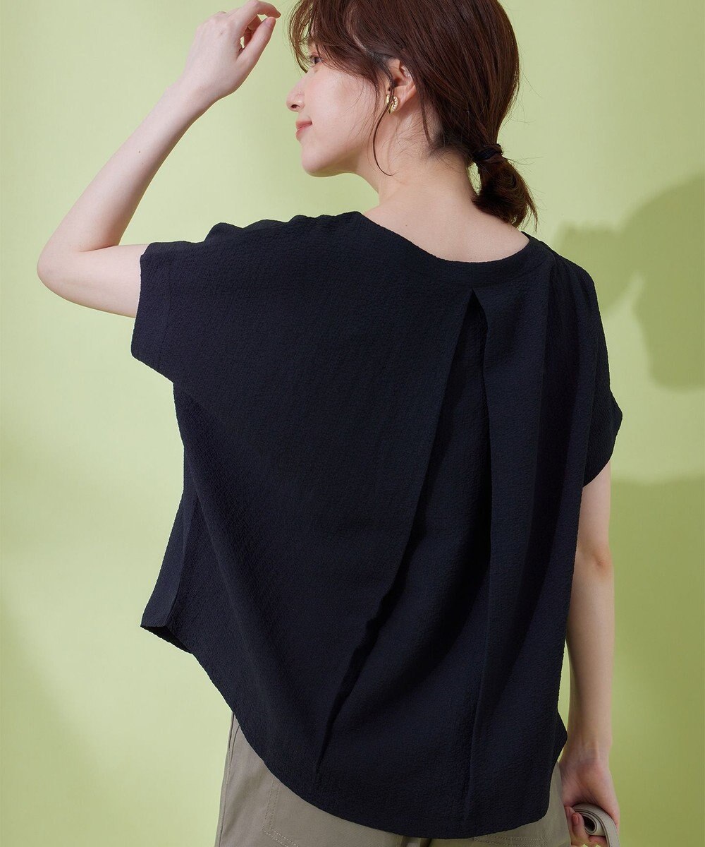 ANY L ミニサッカードルマンスリーブカットソー 