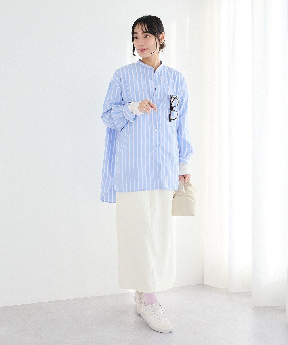 CRAFT STANDARD BOUTIQUE バンドカラーシャツ 