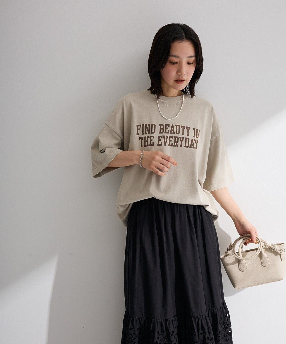 Green Parks ピグメントロゴＴシャツ 