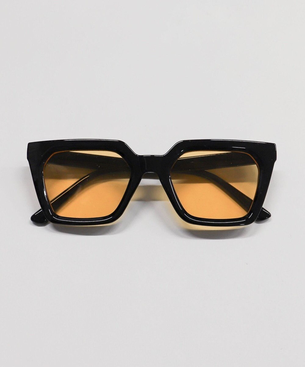 WEGO カラーレンズスクエアウェリントン 