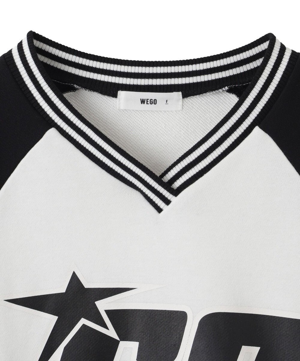 WEGO スターナンバリングプルオーバー 
