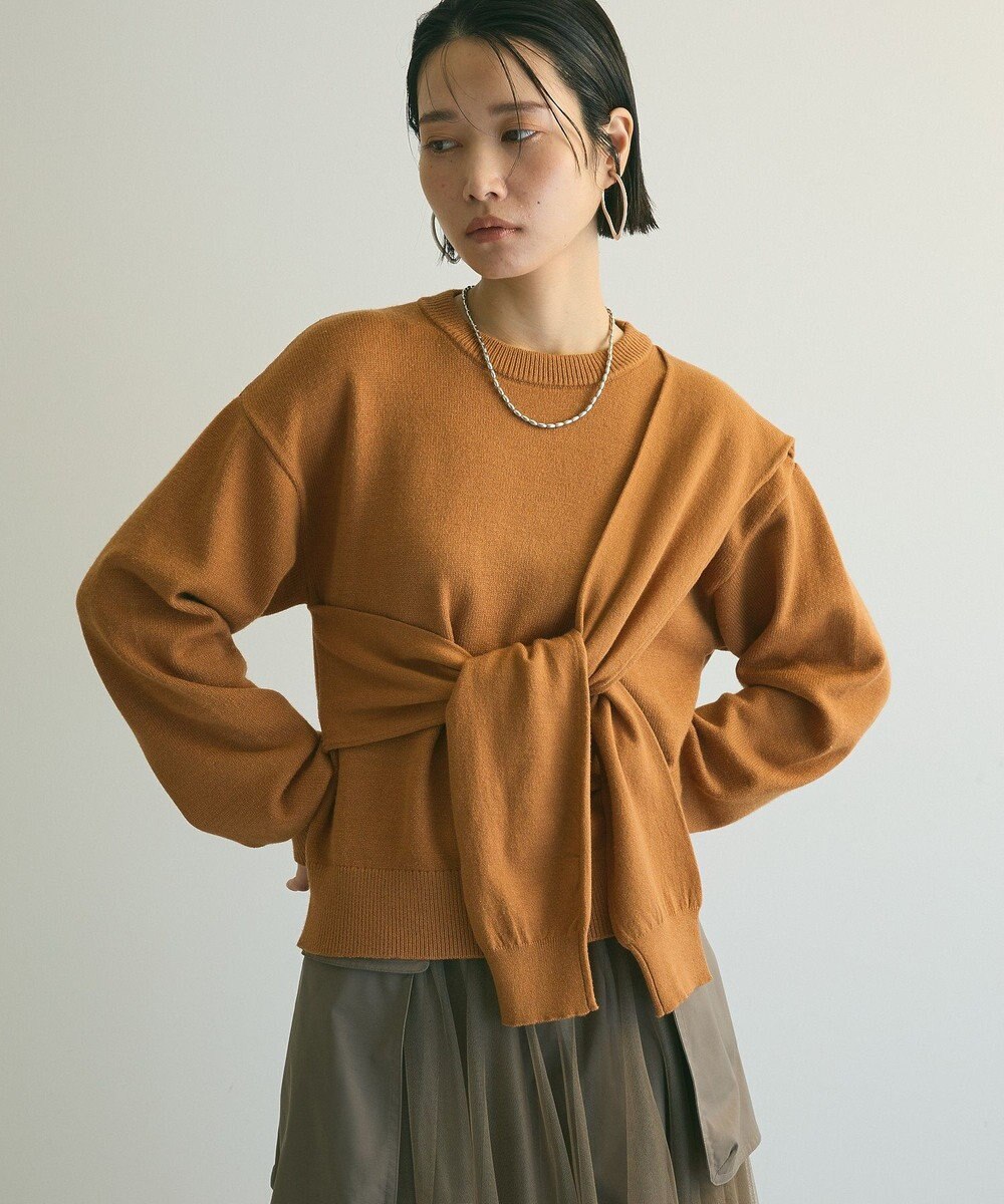 Green Parks armonia．ツイストレイヤードプルオーバー 