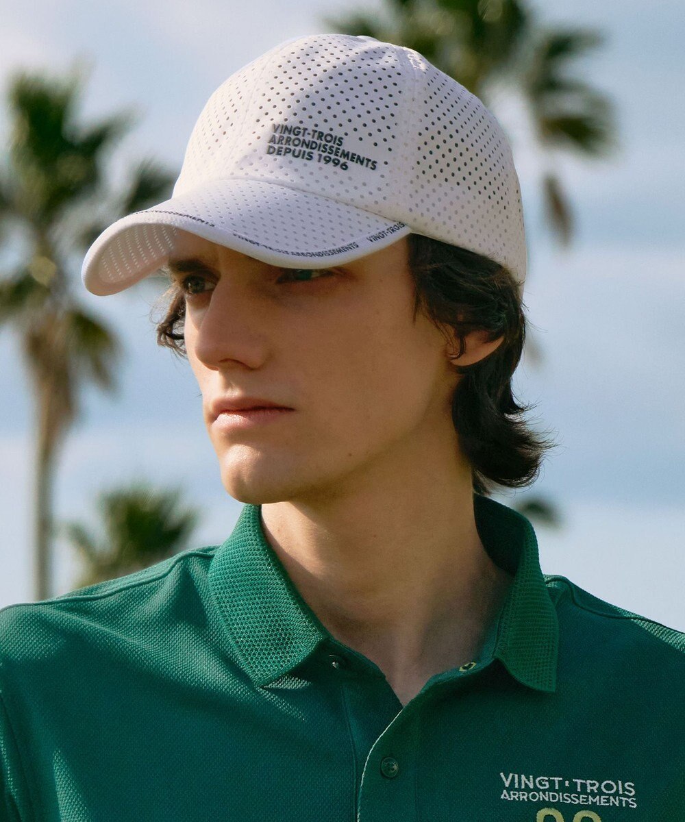 23区GOLF 【UNISEX】パンチングキャップ 通気性抜群 ベーシックタイプ 