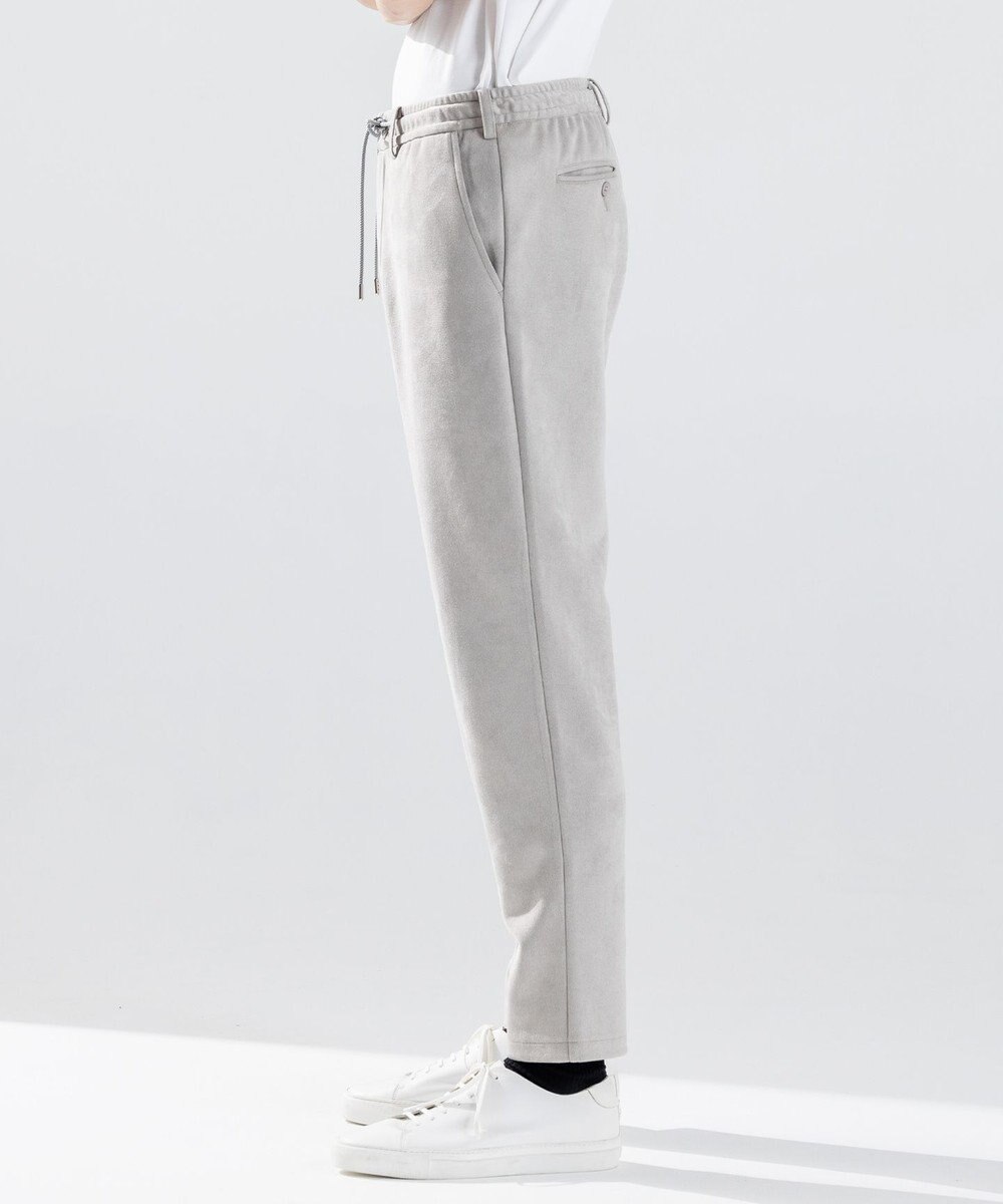 JOSEPH HOMME 【WEB・一部店舗限定  】レザーライクポンチ　ドロスト付テーパードパンツ / PEGG CONVERTIBLE 