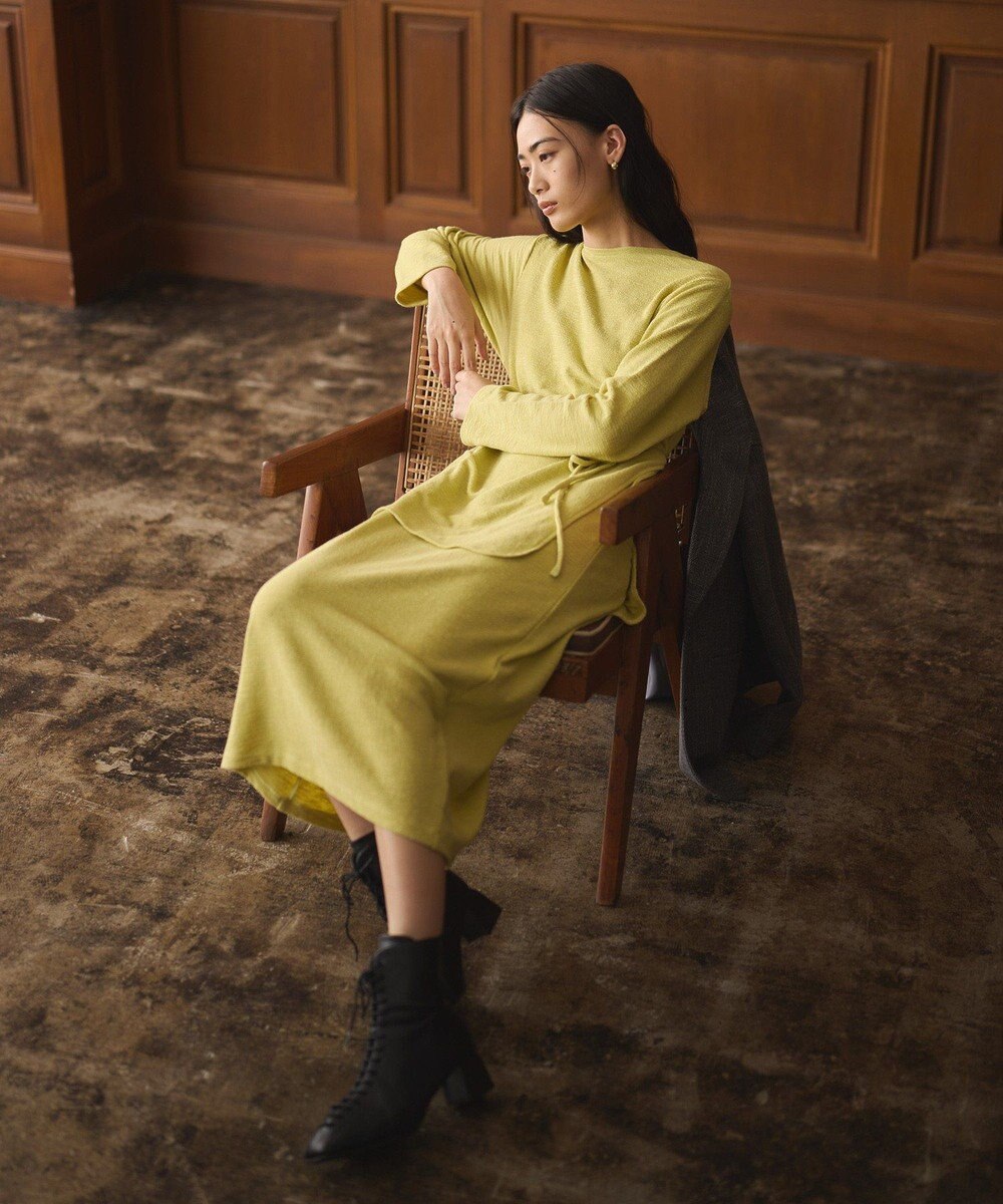 CRAFT STANDARD BOUTIQUE ラップ風デザインワンピース 