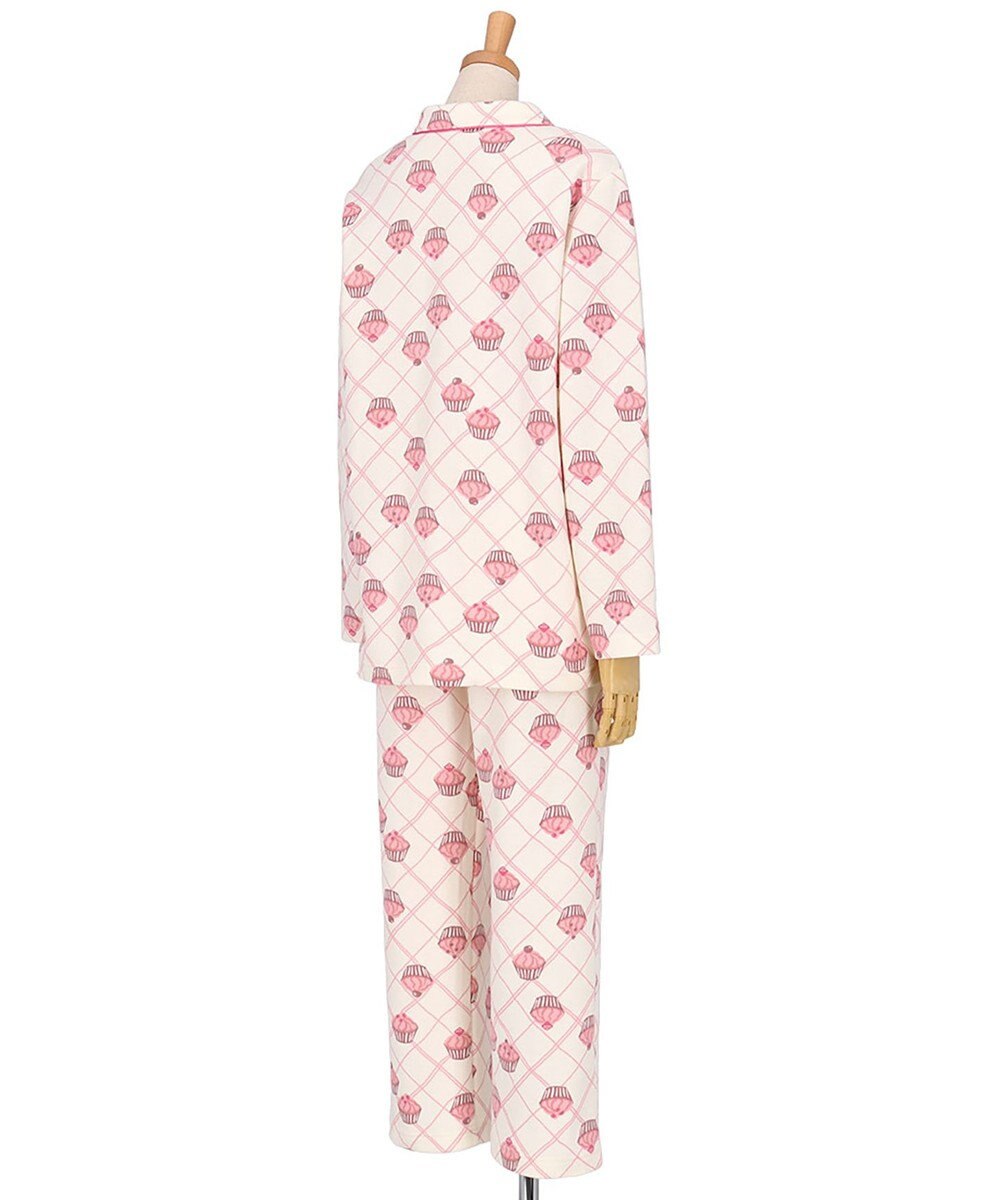 Wing パジャマ 綿100%(本体肌側) あったか 3Lまで対応 大きいサイズ 長袖 長ズボン 冬 レディース EP6020 ウイング／ワコール 