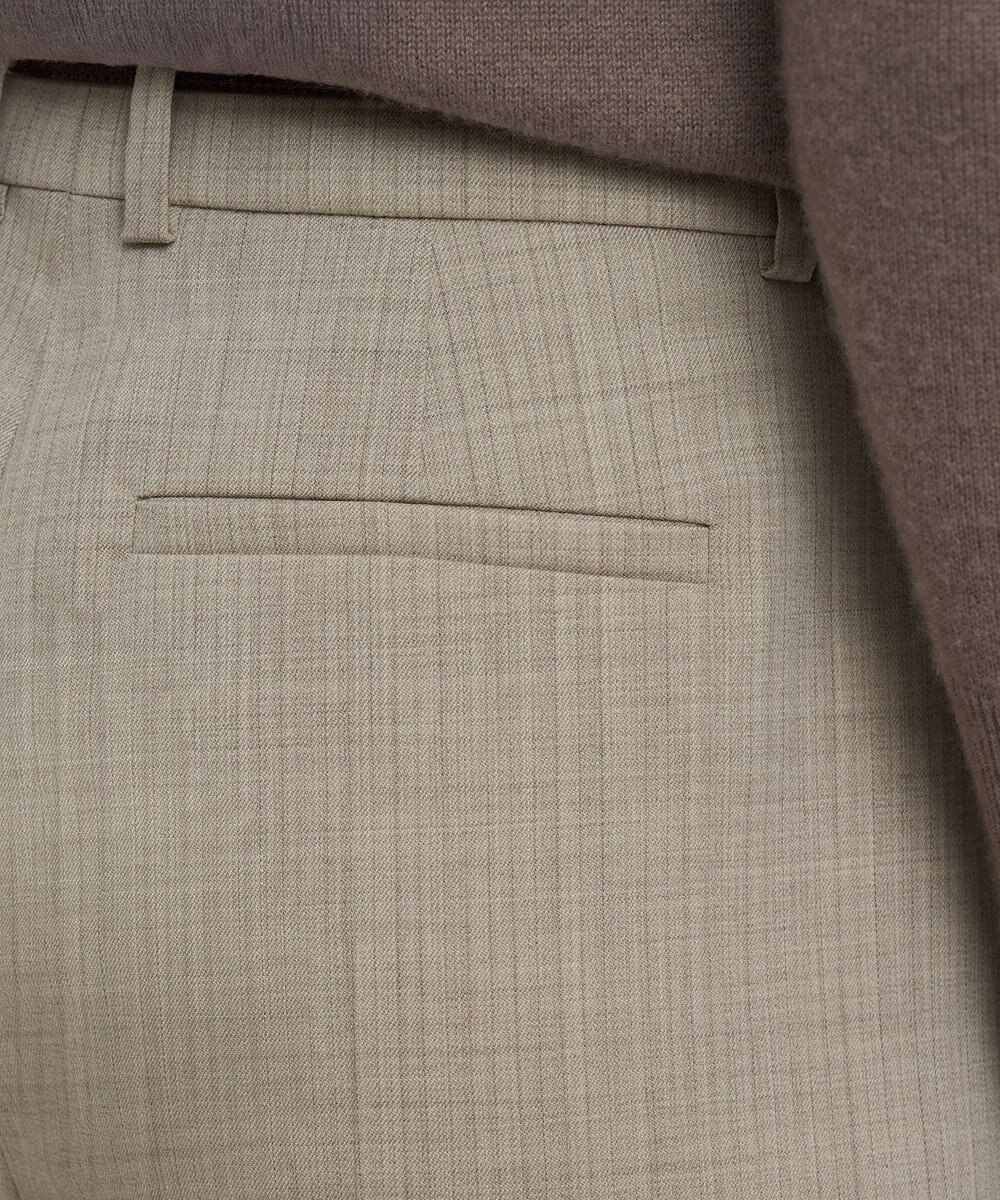 JOSEPH メランジストライプ　トラウザーズ 