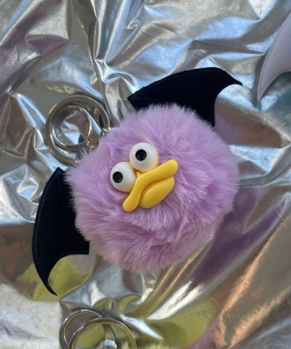 WEGO デビルくわくわモンスターぬいぐるみキーホルダー 