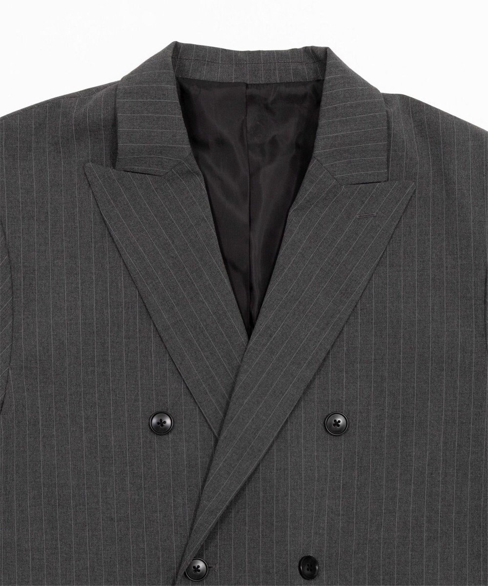WEGO 【フォーマル/セットアップ対応】ダブルテーラードジャケット 