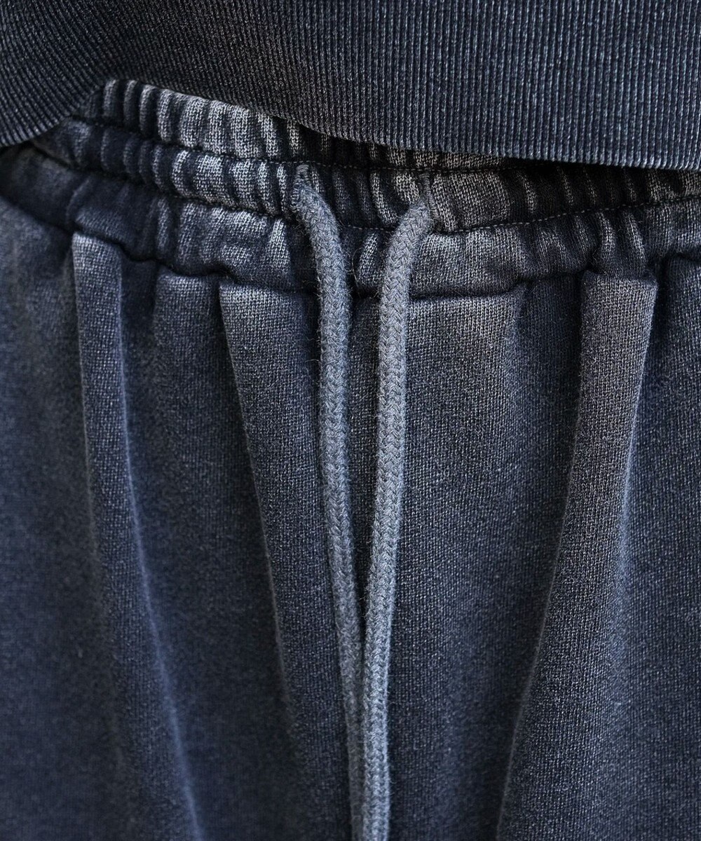 WEGO 【ウエストゴム】カーブデザインスウェットパンツ 