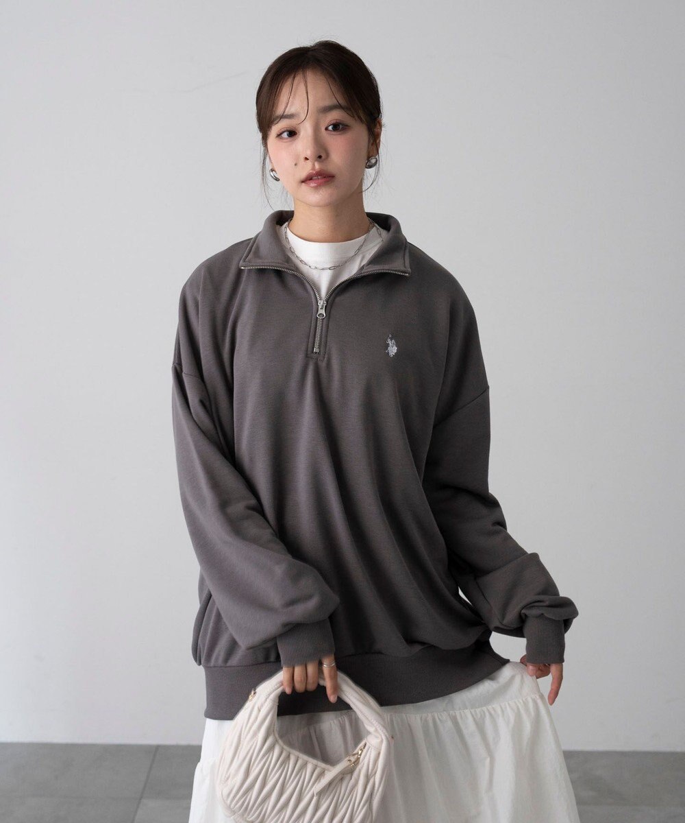 WEGO 【WEB限定/25年秋冬新作/ユニセックス着用ITEM】別注USPOLOハーフZIPPO 