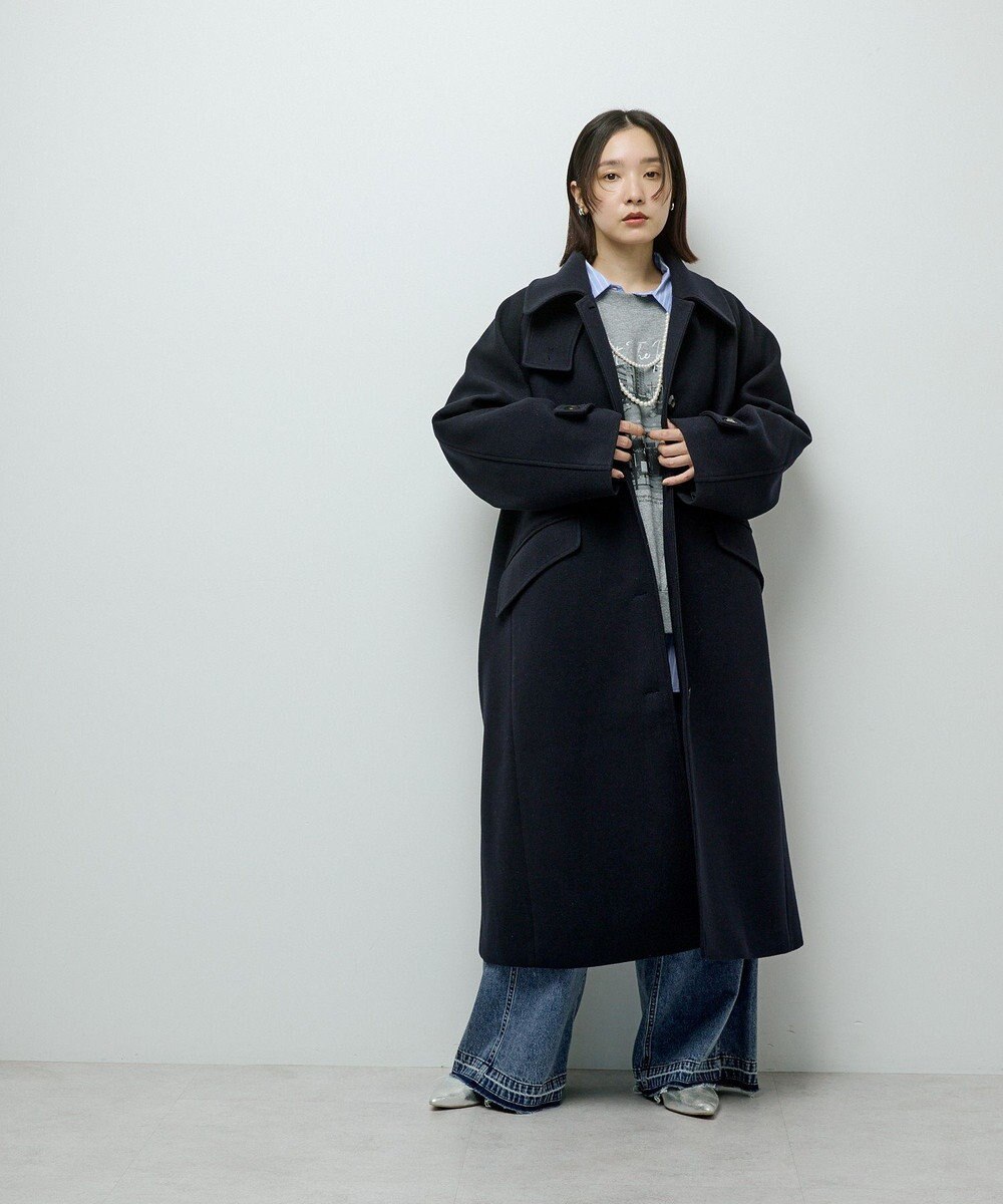 Green Parks ２ＷＡＹステンカラーロングコート 