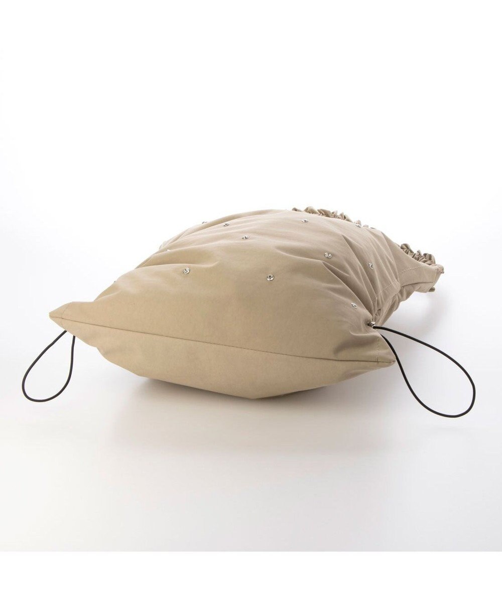 UNBILLION カシュカシュ cachecache / ビジュー付きワンハンドルトート 