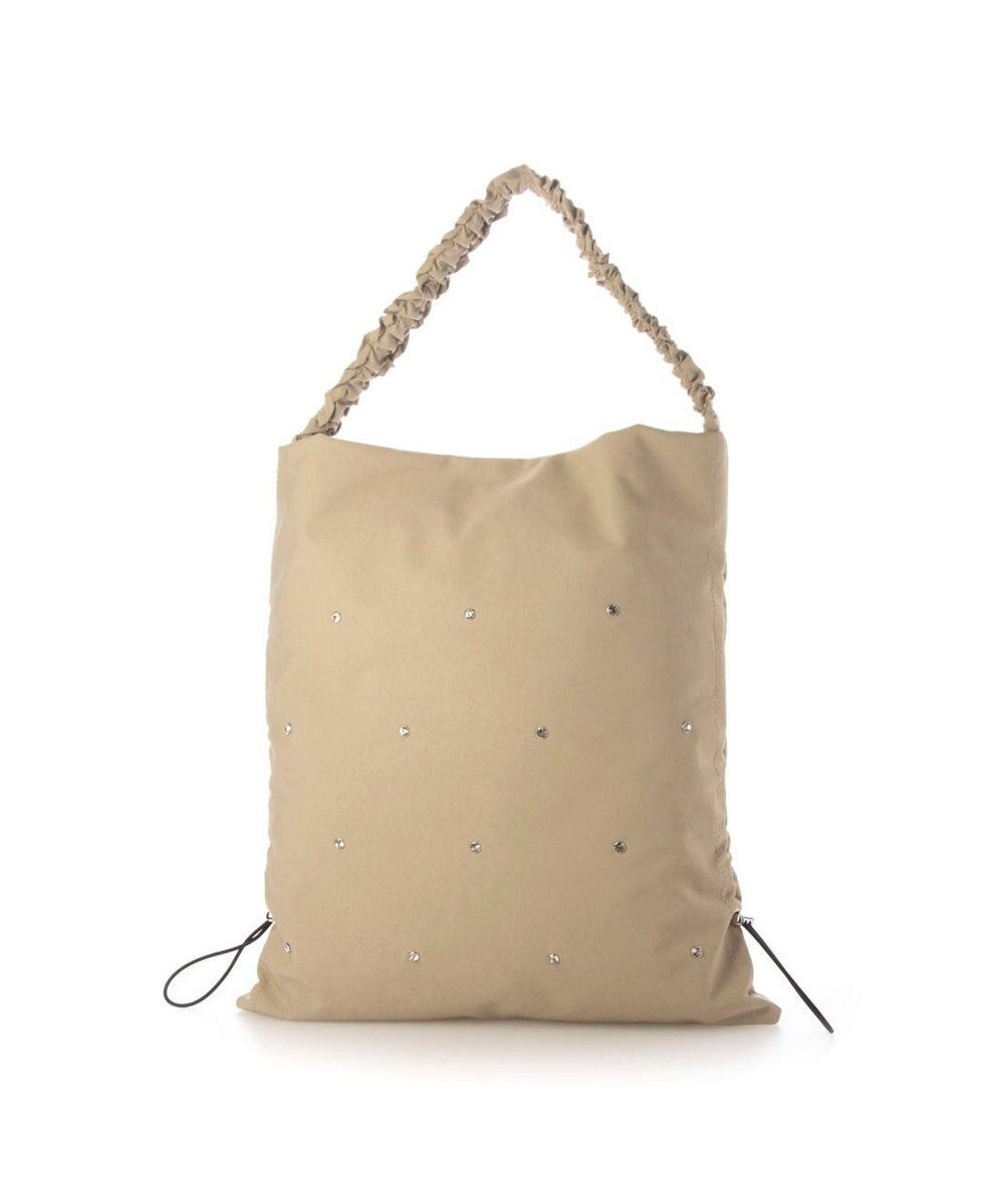 UNBILLION カシュカシュ cachecache / ビジュー付きワンハンドルトート 