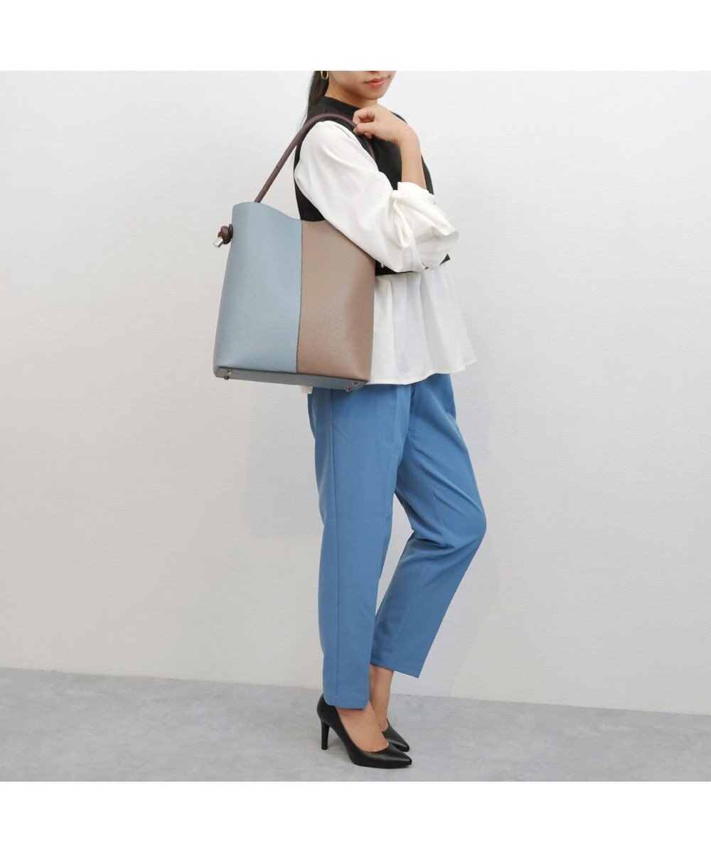 UNBILLION cachecache 丸ハンドルスクエアバケツワンショルダー 