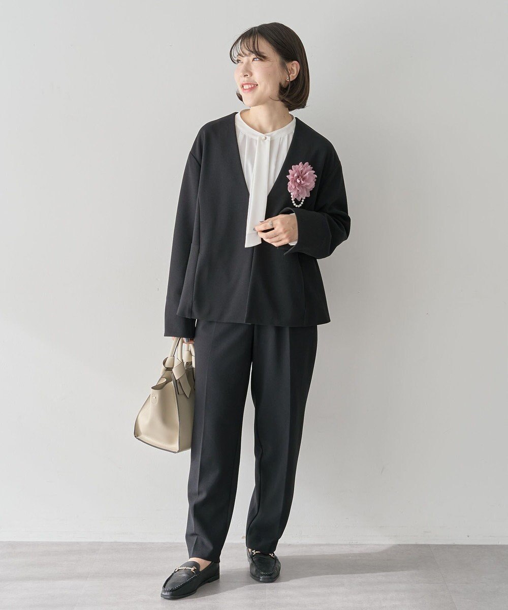 Green Parks Ｏ．洗えてストレッチ　ノーカラージャケット 