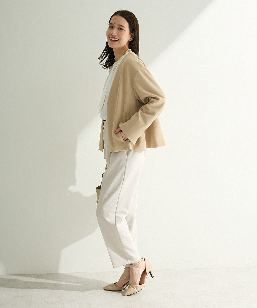 Green Parks Ｏ．洗えてストレッチ　ノーカラージャケット 