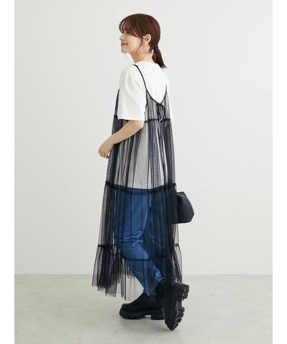 Green Parks ・ＥＬＥＮＣＡＲＥ　ＤＵＥ　２ｗａｙチュールキャミワンピ 